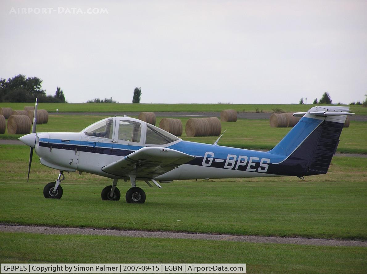 G-BPES, 1981 Piper PA-38-112 Tomahawk Tomahawk C/N 38-81A0064, One of a number of Tomahawks based at Nottingham