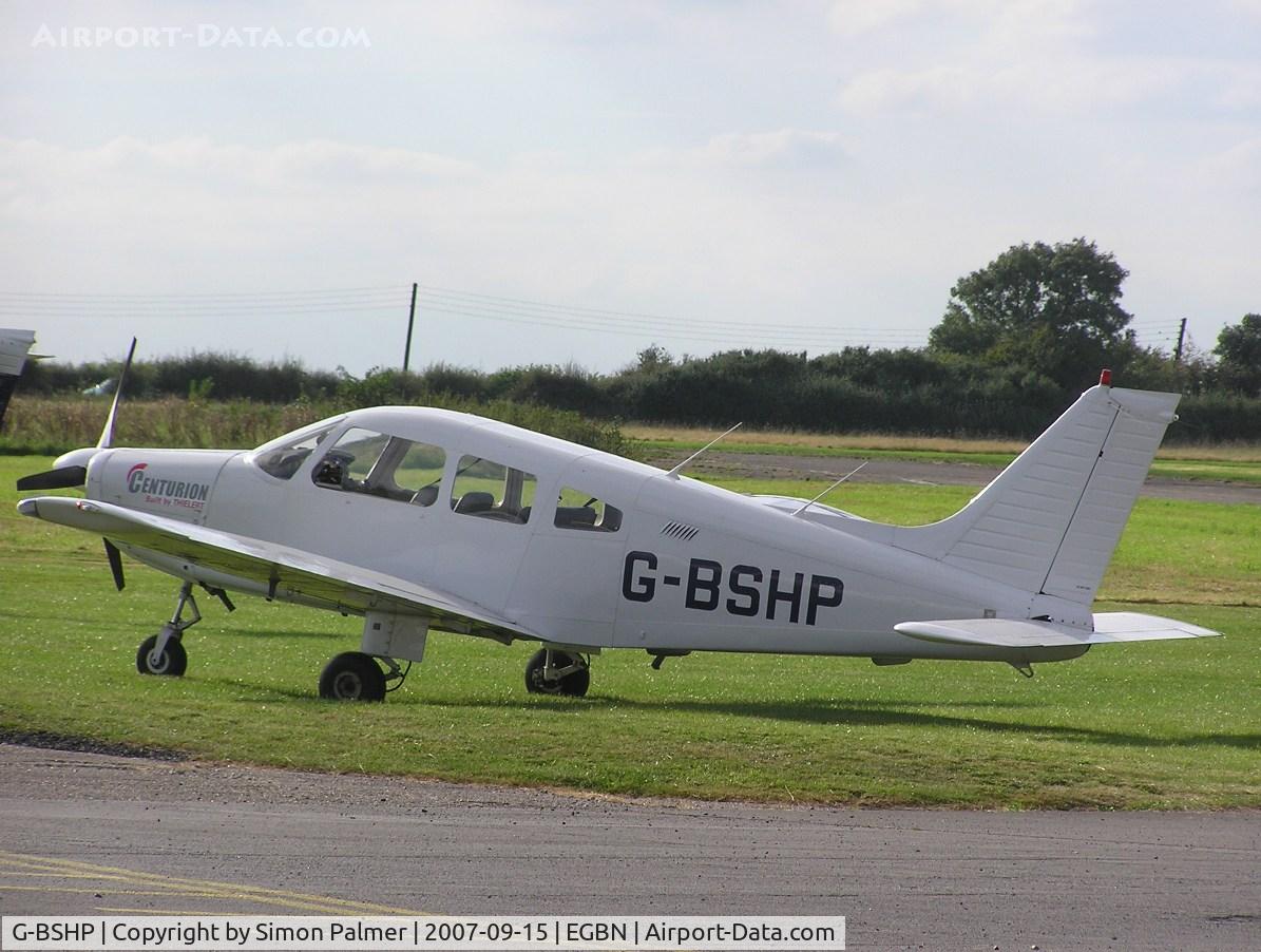 G-BSHP, 1986 Piper PA-28-161 Warrior C/N 28-8616002, Cherokee seen at Tollerton