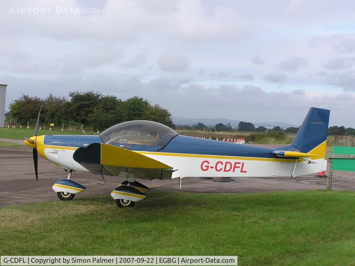 G-CDFL, 2004 Zenair CH-601UL Zodiac C/N PFA 162A-14309, Zenair 601 at Leicester