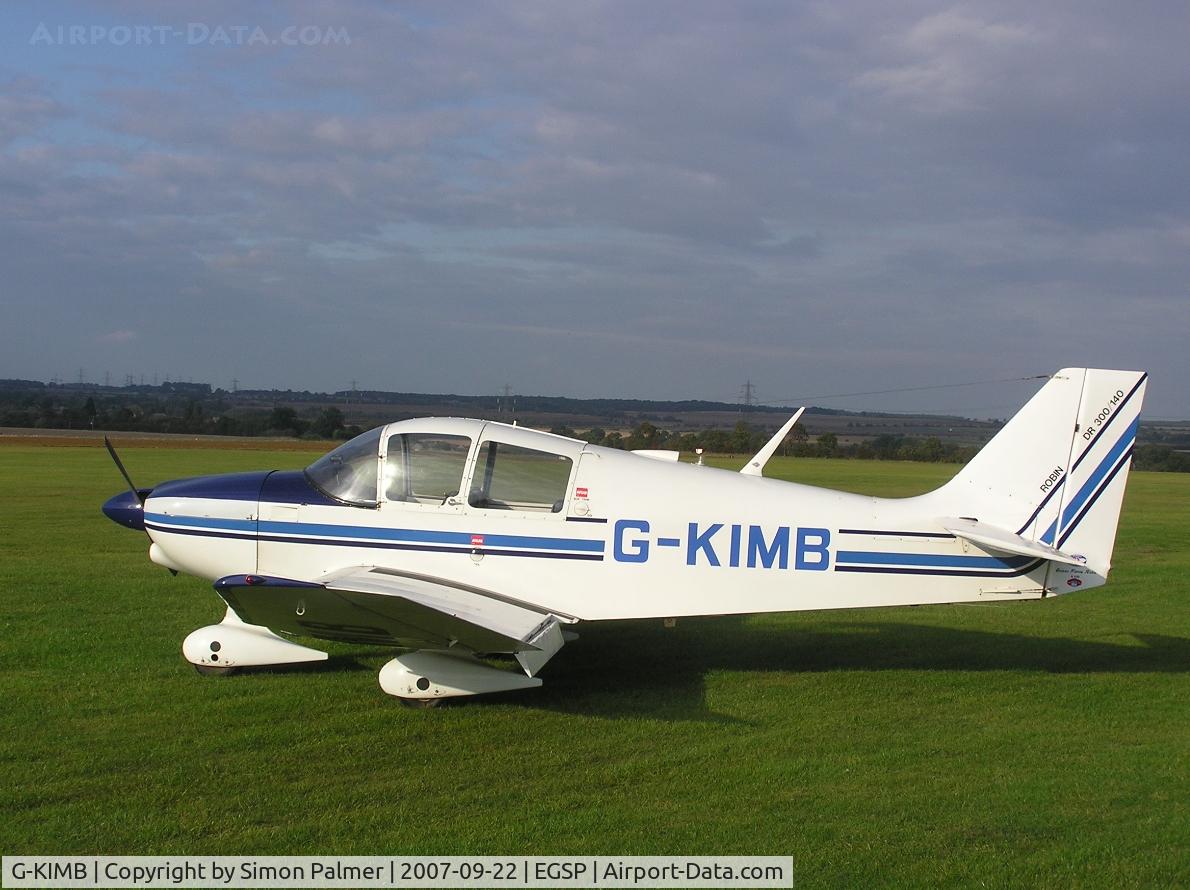 G-KIMB, 1970 Robin DR-300-140 C/N 470, Robin DR300 visiting Sibson