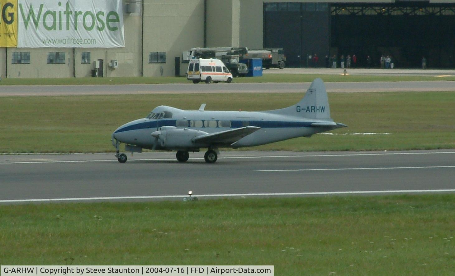 G-ARHW, 1961 De Havilland DH-104 Dove 8 C/N 04512, Royal International Air Tattoo 2004