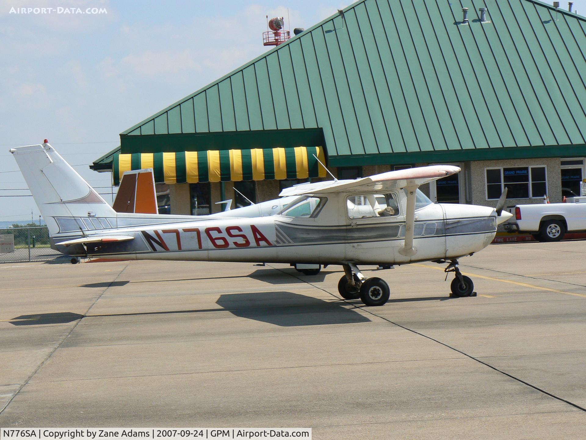 N776SA, 1976 Cessna 150M C/N 15077884, on the ramp at Grand Prairie