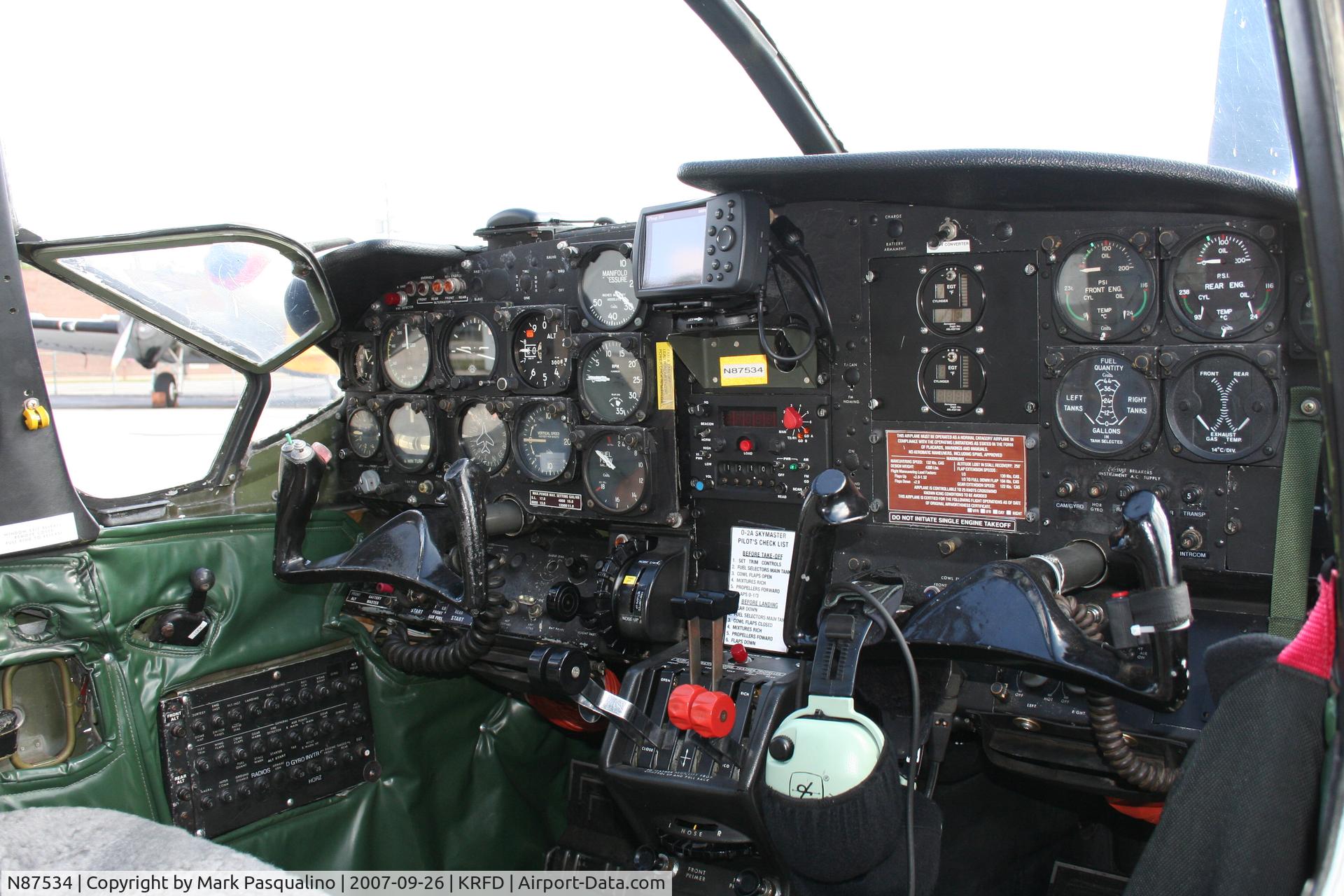 N87534, 1968 Cessna M337B (O-2A) Super Skymaster C/N 337M-0231 (68-10866), Cessna O-2A
