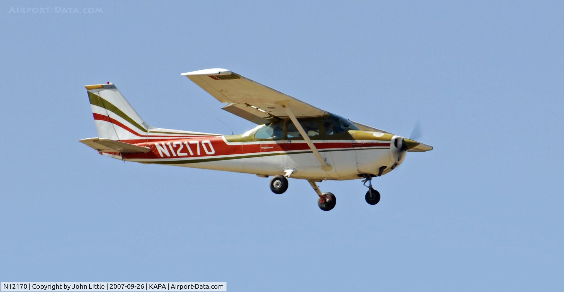 N12170, 1973 Cessna 172M C/N 17261857, Approach to 35R