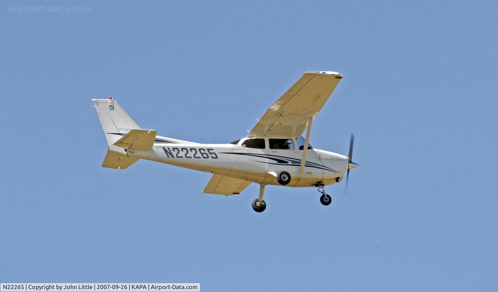 N22265, 2005 Cessna 172S C/N 172S10026, Approach to 35R