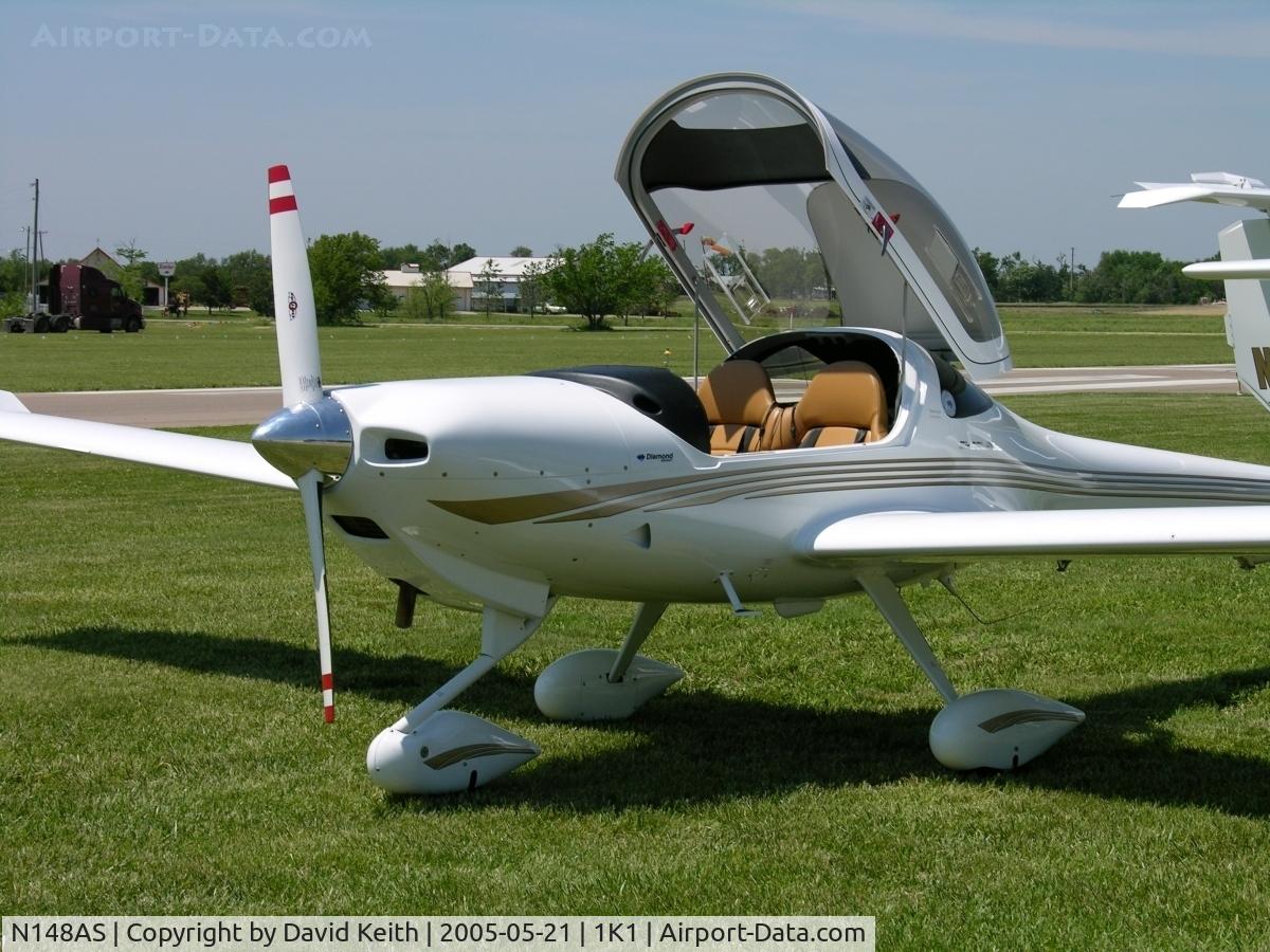N148AS, 2004 Diamond DA-20C-1 Eclipse C/N C0282, Diamond Eclipse