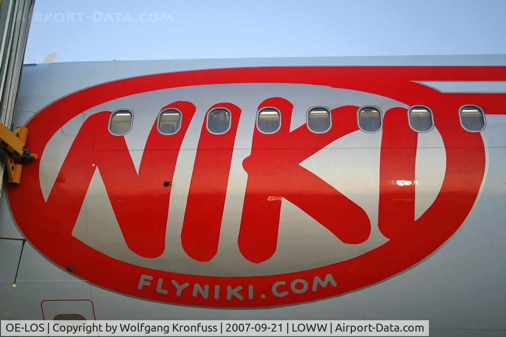 OE-LOS, 2001 Airbus A321-231 C/N 1487, old FlyNiki Logo