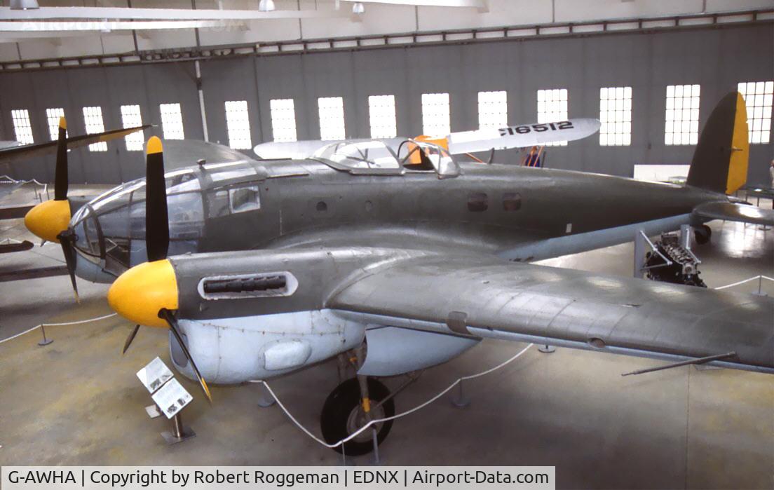 G-AWHA, 1948 CASA 2-111D C/N 025A, Deutsche Museum.CASA C-2.111B B-2I-77.1990's.