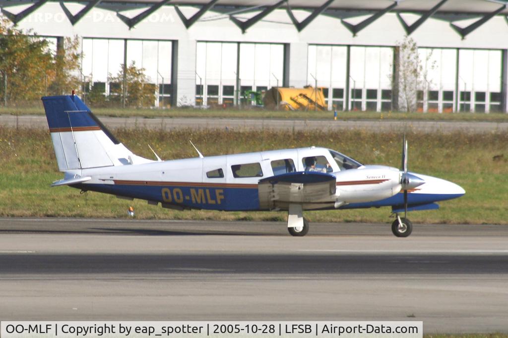 OO-MLF, Piper PA-34-200T C/N 347970216, departing rwy 16 intersection Hotel