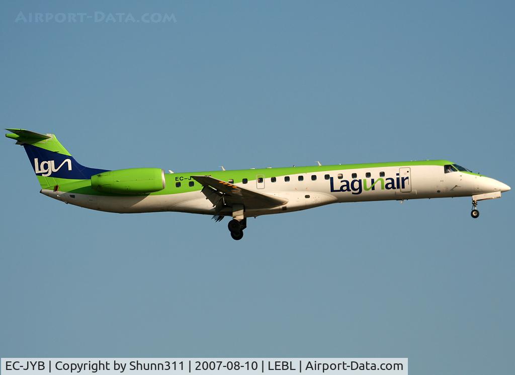 EC-JYB, 2006 Embraer EMB-145EP (ERJ-145EP) C/N 145155, Landing rwy 25L