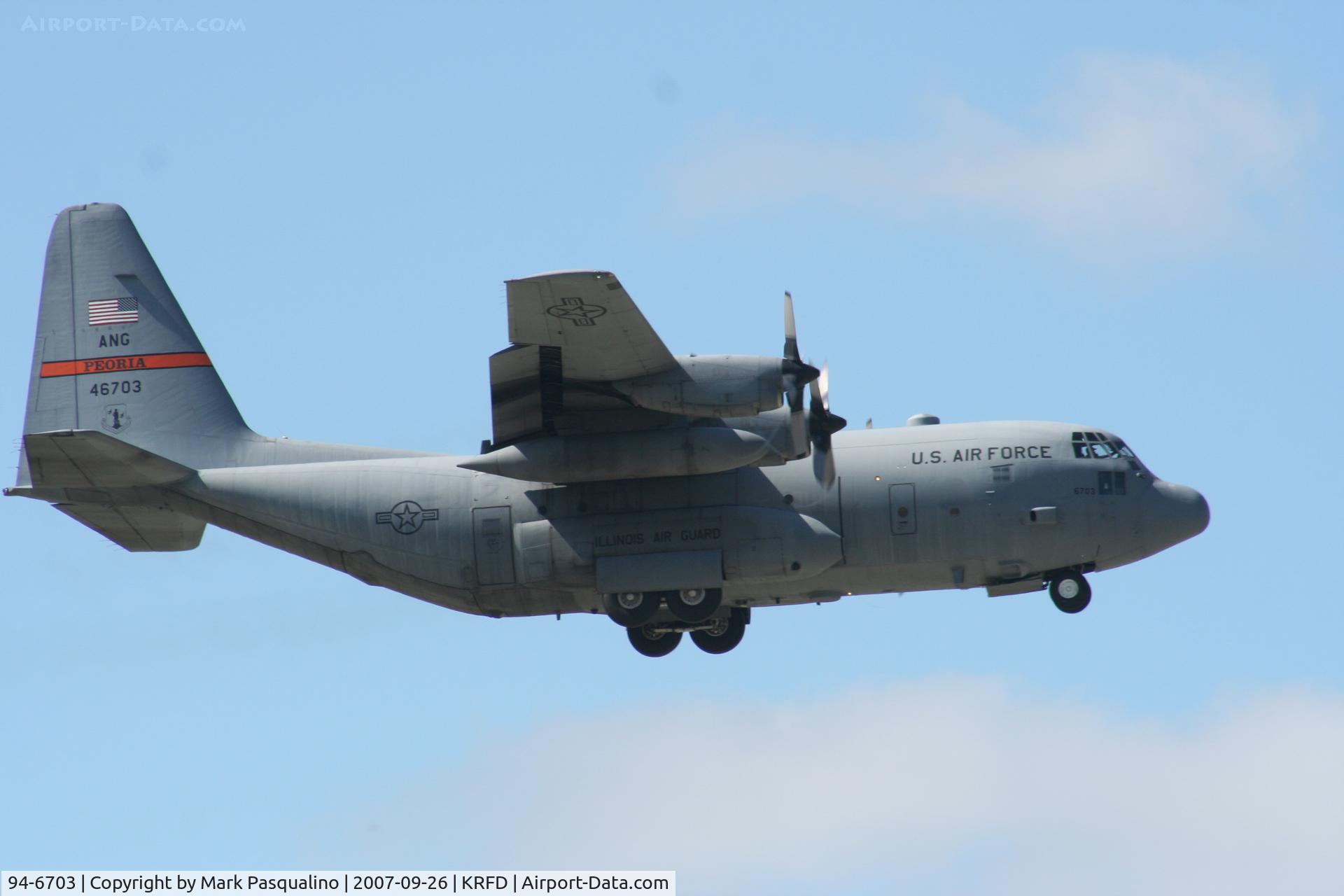 94-6703, Lockheed C-130H Hercules C/N 382-5393, Lockheed C-130H