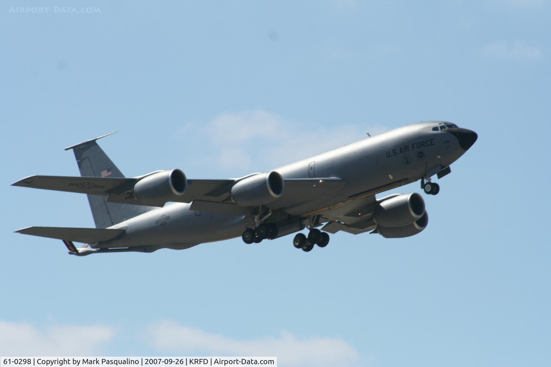 61-0298, 1961 Boeing KC-135R Stratotanker C/N 18205, Boeing KC-135R