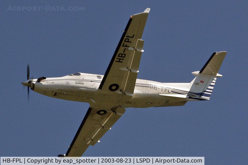 HB-FPL, 1999 Pilatus PC-12/45 C/N 247, airdisplay 2003 Dittingen