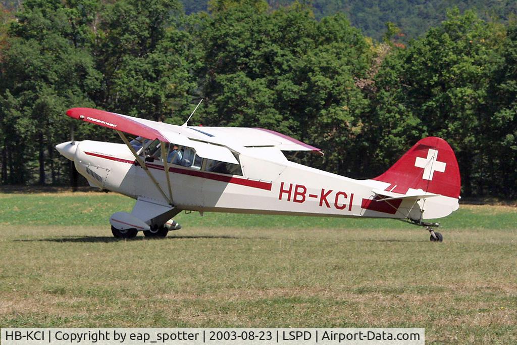 HB-KCI, 1989 Aviat A-1 Husky C/N 1079, airdisplay 2003 Dittingen
