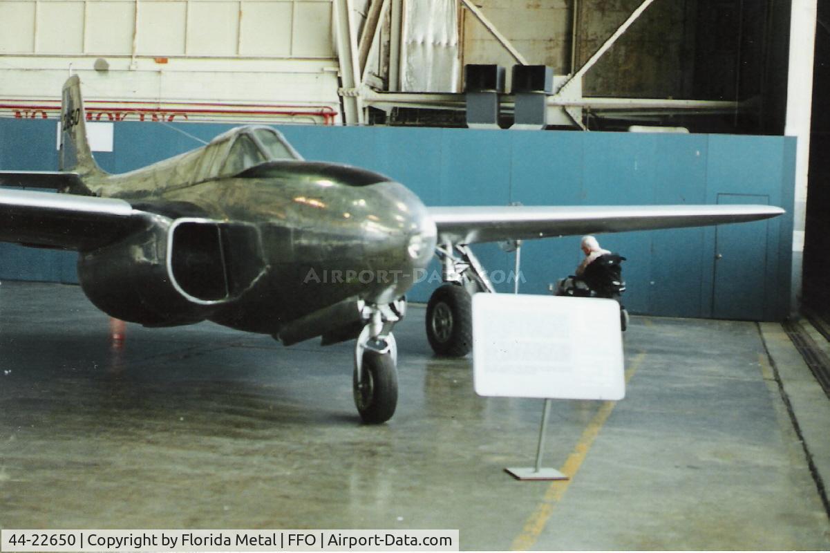 44-22650, 1944 Bell P-59B Airacomet C/N 27-58, Bell P-59