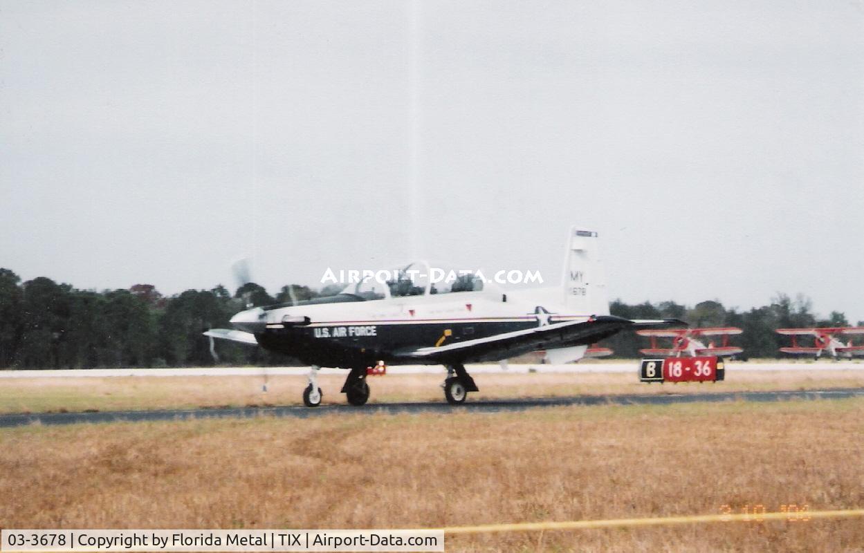 03-3678, 2003 Raytheon T-6A Texan II C/N PT-224, T-6 Texan II thanks to Peter Nicholson for finding out the info on this one