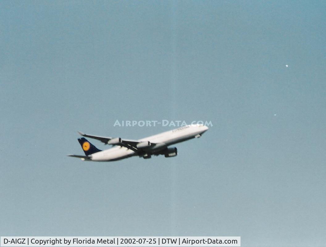 D-AIGZ, 2000 Airbus A340-313 C/N 347, Lufthansa