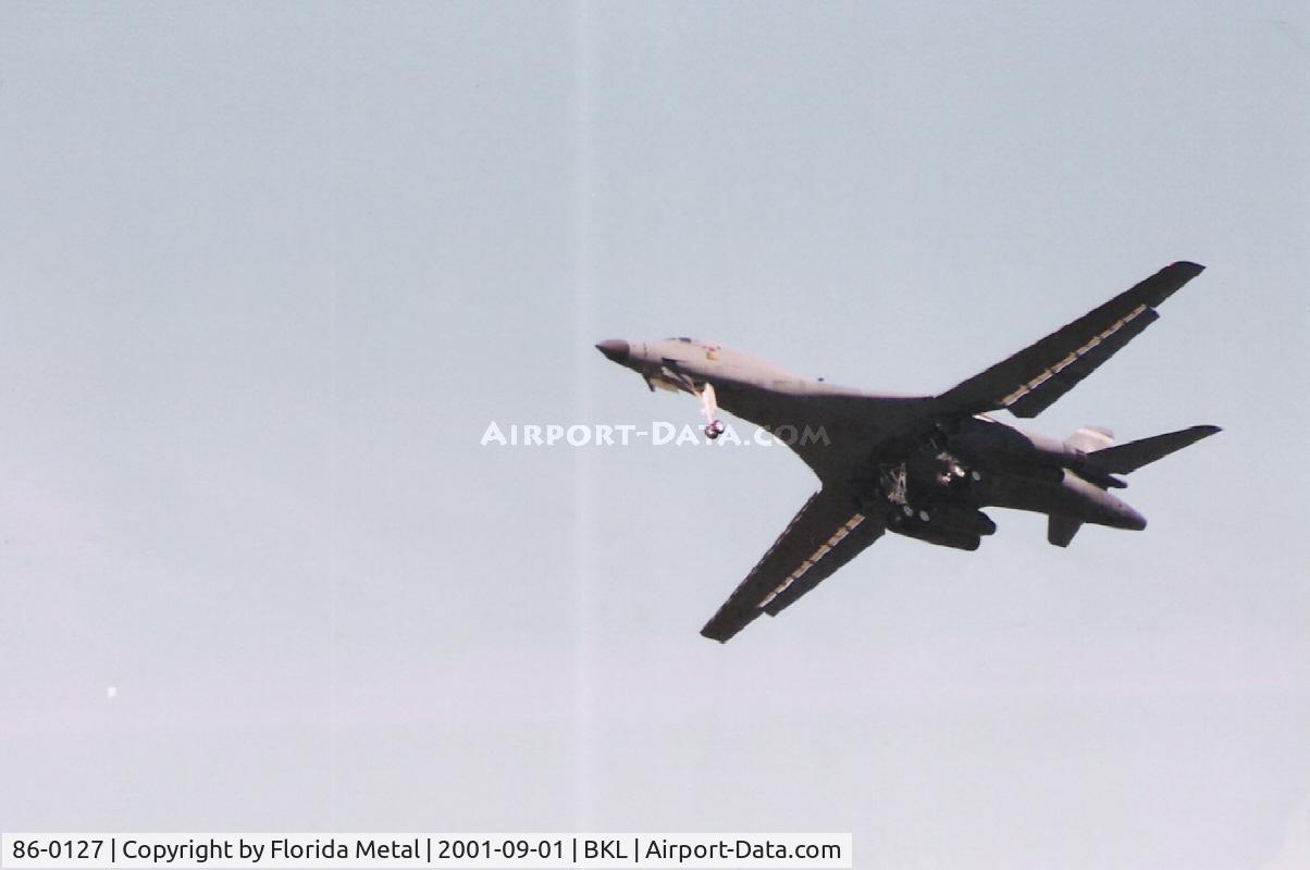 86-0127, 1986 Rockwell B-1B Lancer C/N 87, B-1B