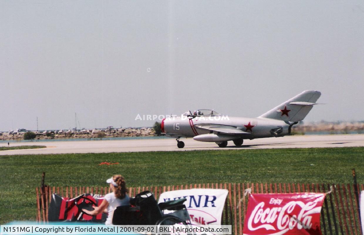 N151MG, 1956 Mikoyan-Gurevich MiG-15UTI C/N 622022, Mig-15