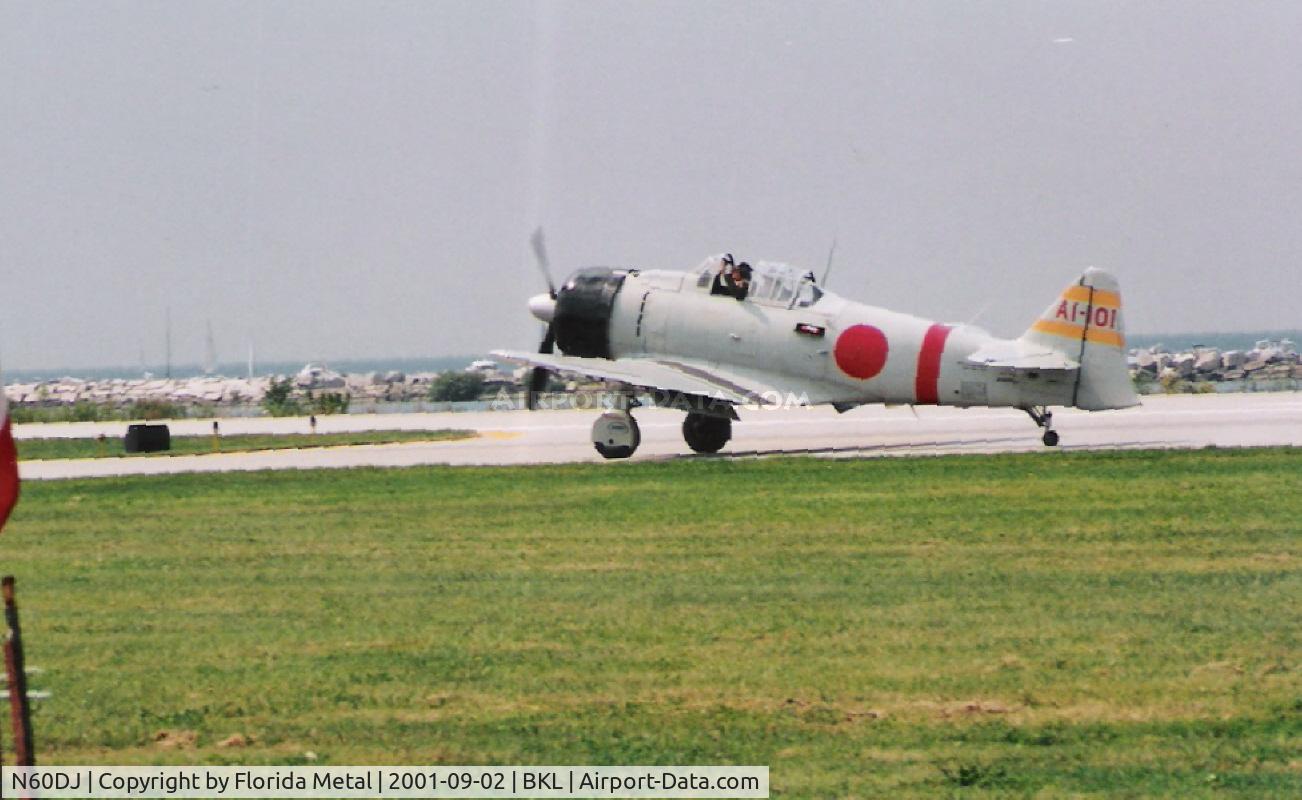 N60DJ, 1952 Canadian Car & Foundry Harvard Mk.4 C/N CCF4-264, T-6 painted like a Zero - thanks to Glenn Chatfield for id'ing this aircraft