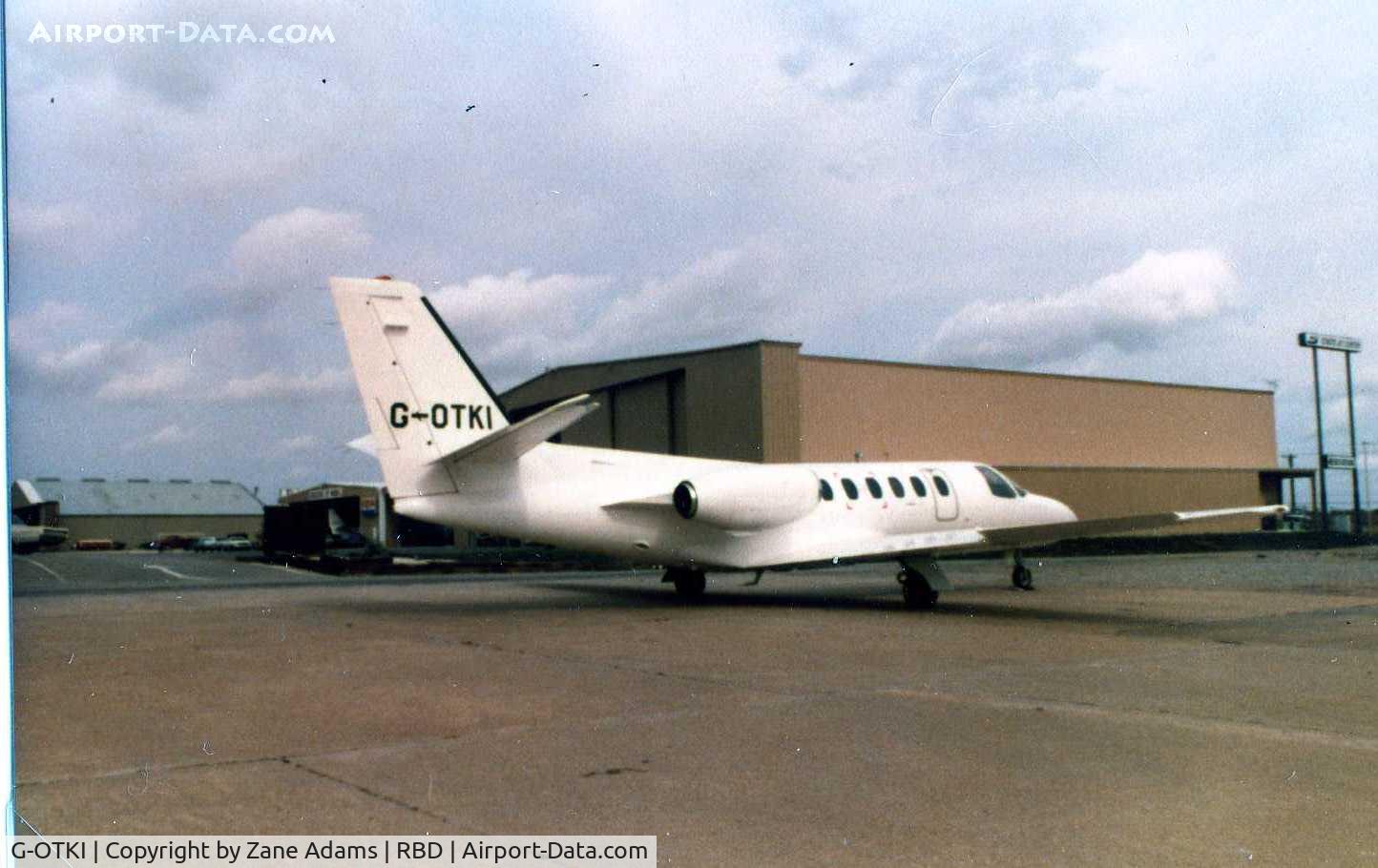 G-OTKI, Cessna Citation C/N Not found G-OTKI, On the ramp at Dallas Redbird @ 1982