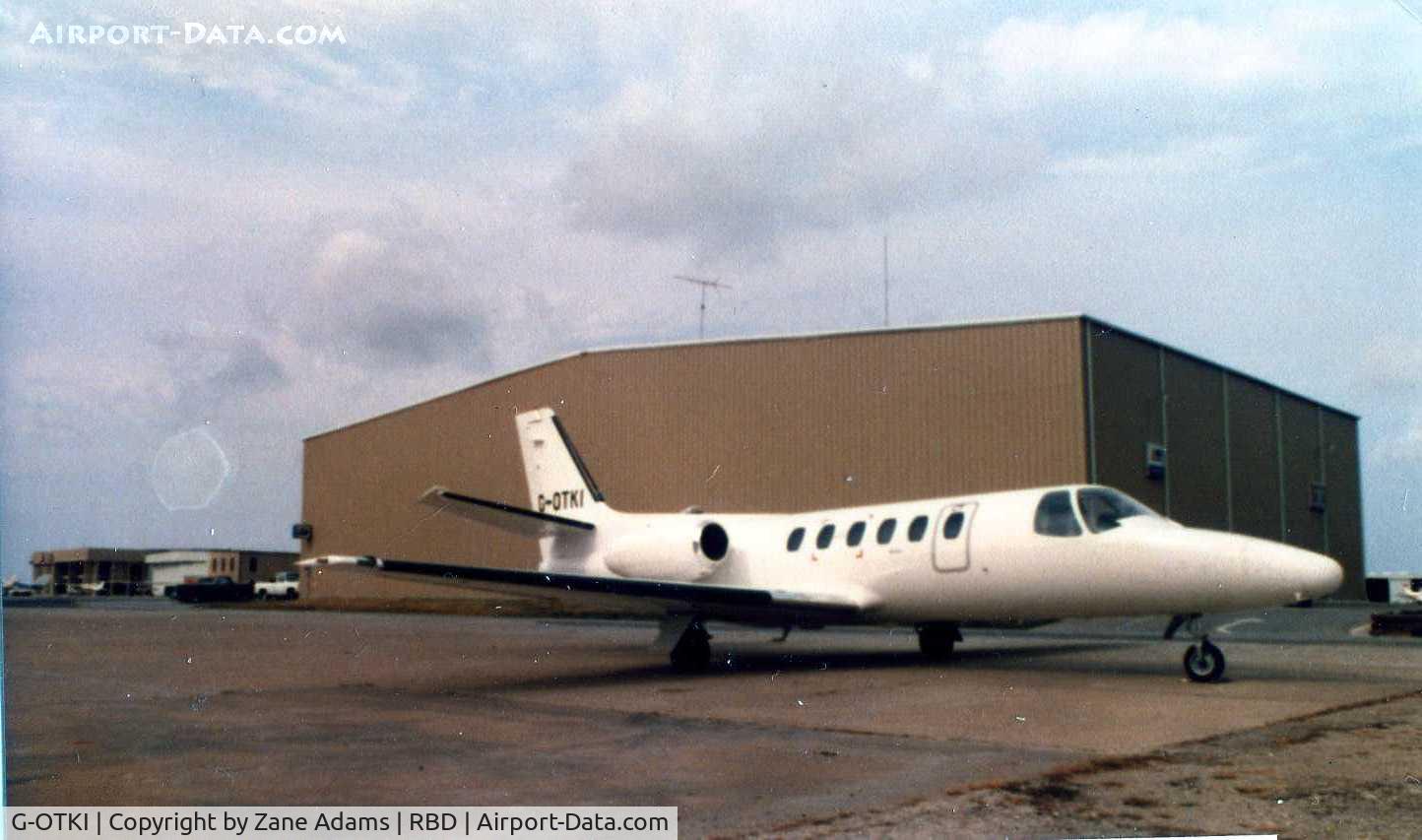 G-OTKI, Cessna Citation C/N Not found G-OTKI, On the ramp at Dallas Redbird @ 1982