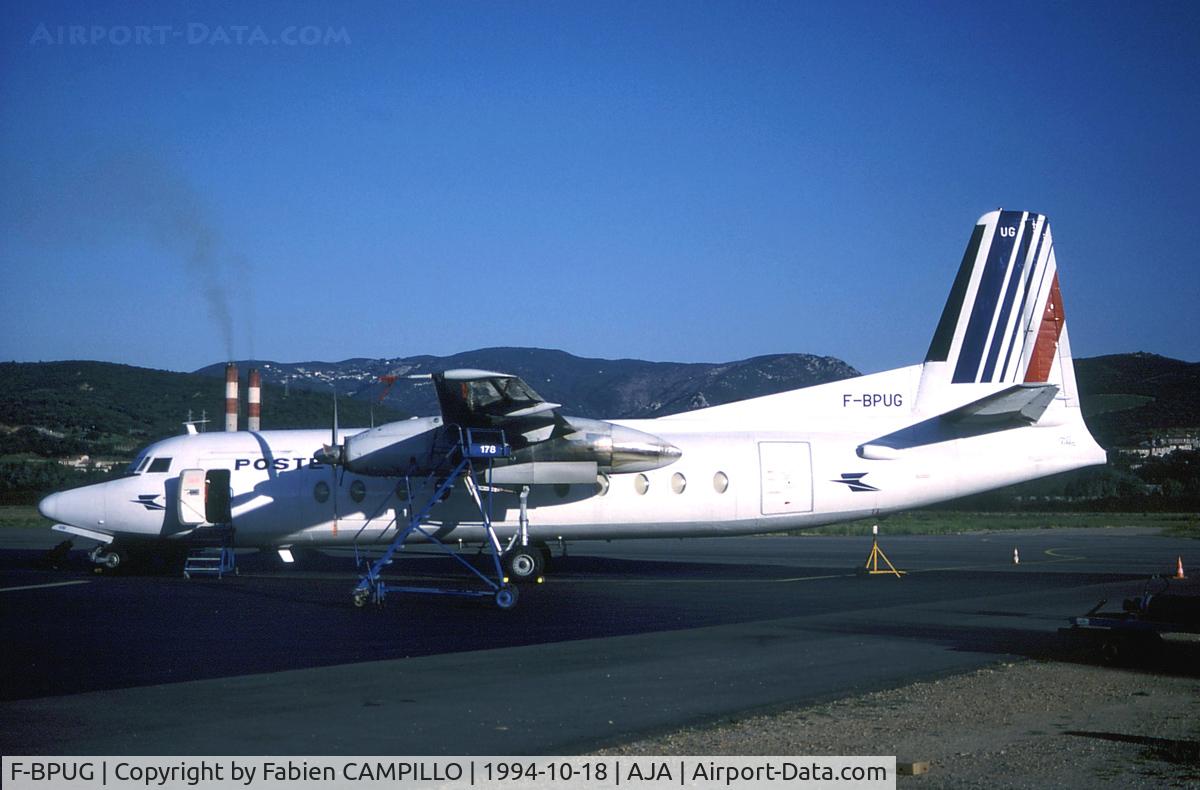 F-BPUG, 1968 Fokker F-27-500 Friendship C/N 10379, Air France La Poste
