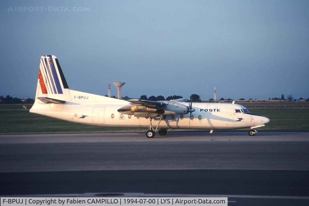 F-BPUJ, 1968 Fokker F-27-500 Friendship C/N 10390, Air France La Poste