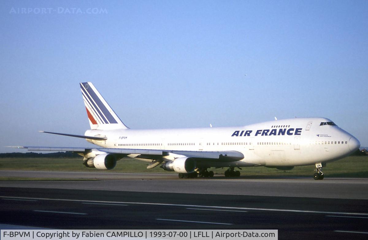 F-BPVM, Boeing 747-128 C/N 20799, Air France