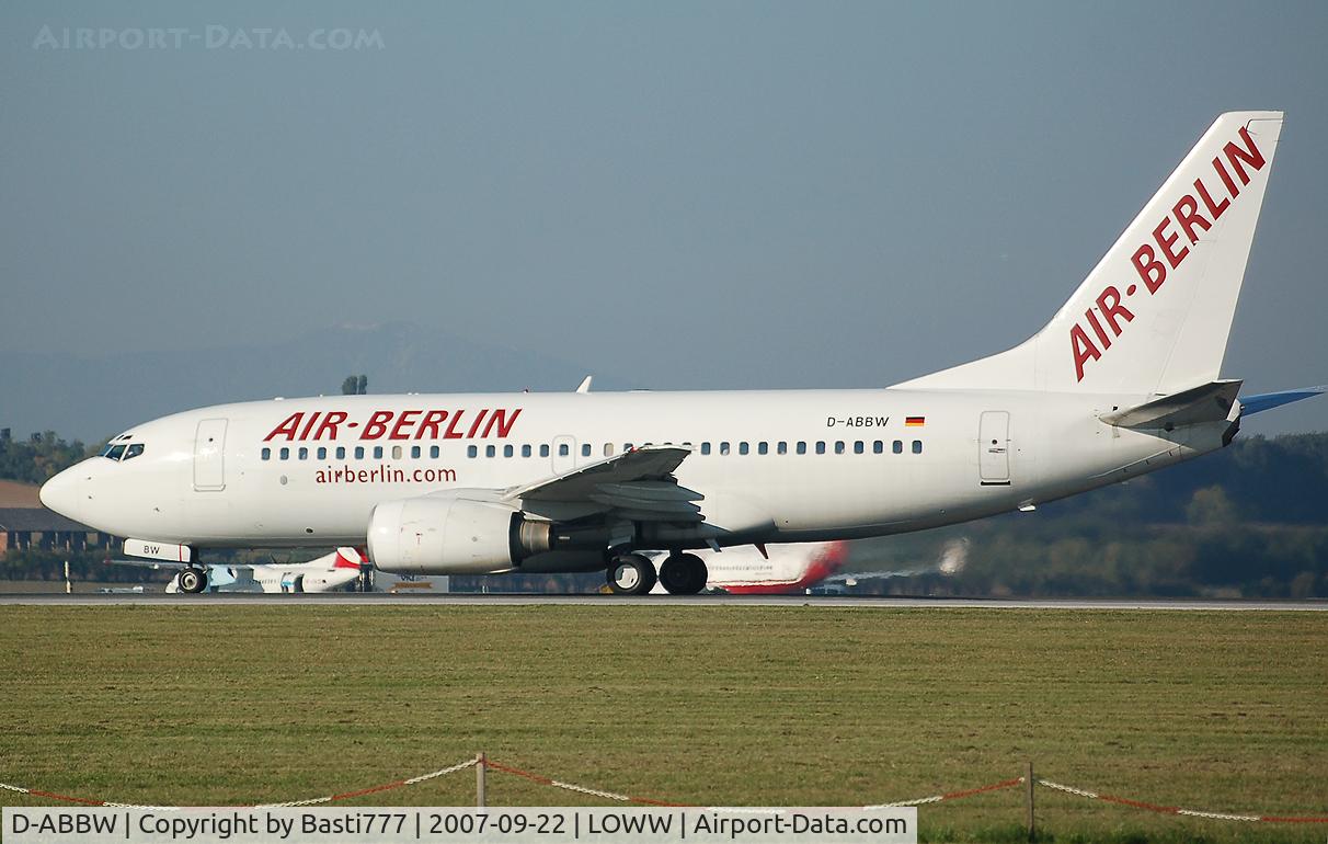D-ABBW, 2002 Boeing 737-76Q C/N 30642, Morning flight to Hamburg