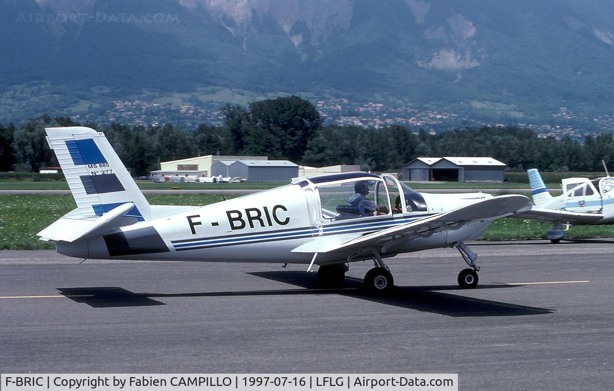 F-BRIC, Socata MS-885 Super Rallye C/N 5277, Grenoble-Le versoud