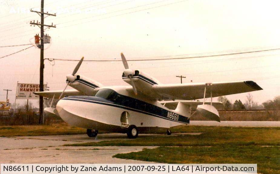 N86611, 1946 Grumman G-44A Widgeon C/N 1437, Bayou Boeuf Seaplane Base
