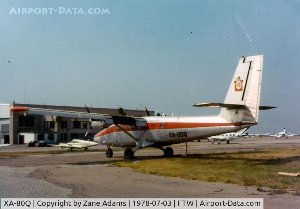 XA-80Q, De Havilland Canada DHC-6-200 Twin Otter C/N Not found XA-80Q, On the ramp at Meacham Field