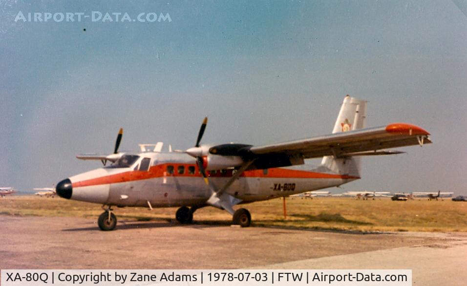 XA-80Q, De Havilland Canada DHC-6-200 Twin Otter C/N Not found XA-80Q, On the ramp at Meacham Field