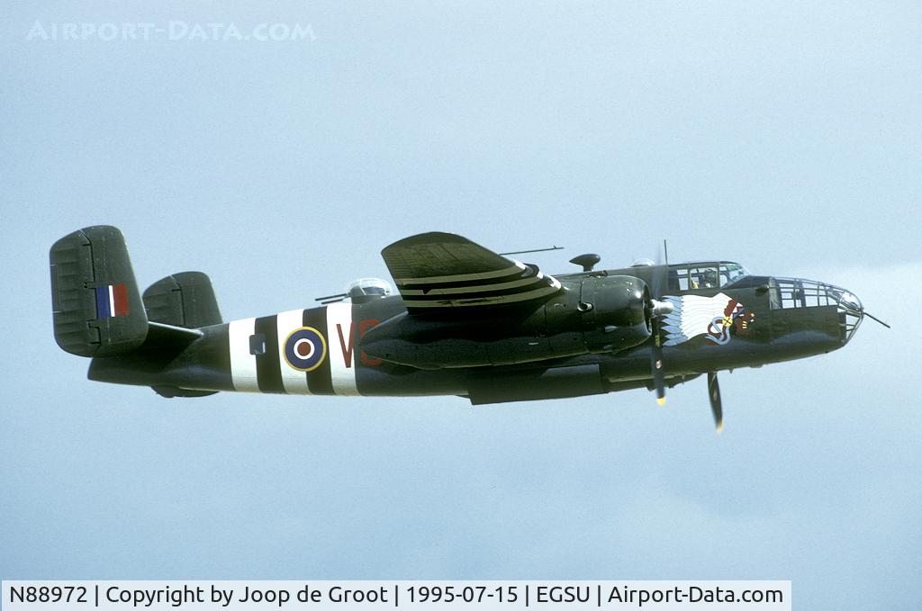 N88972, 1943 North American B-25D Mitchell C/N 100-23644, Always nice to see such a prefectly restored Mitchell.