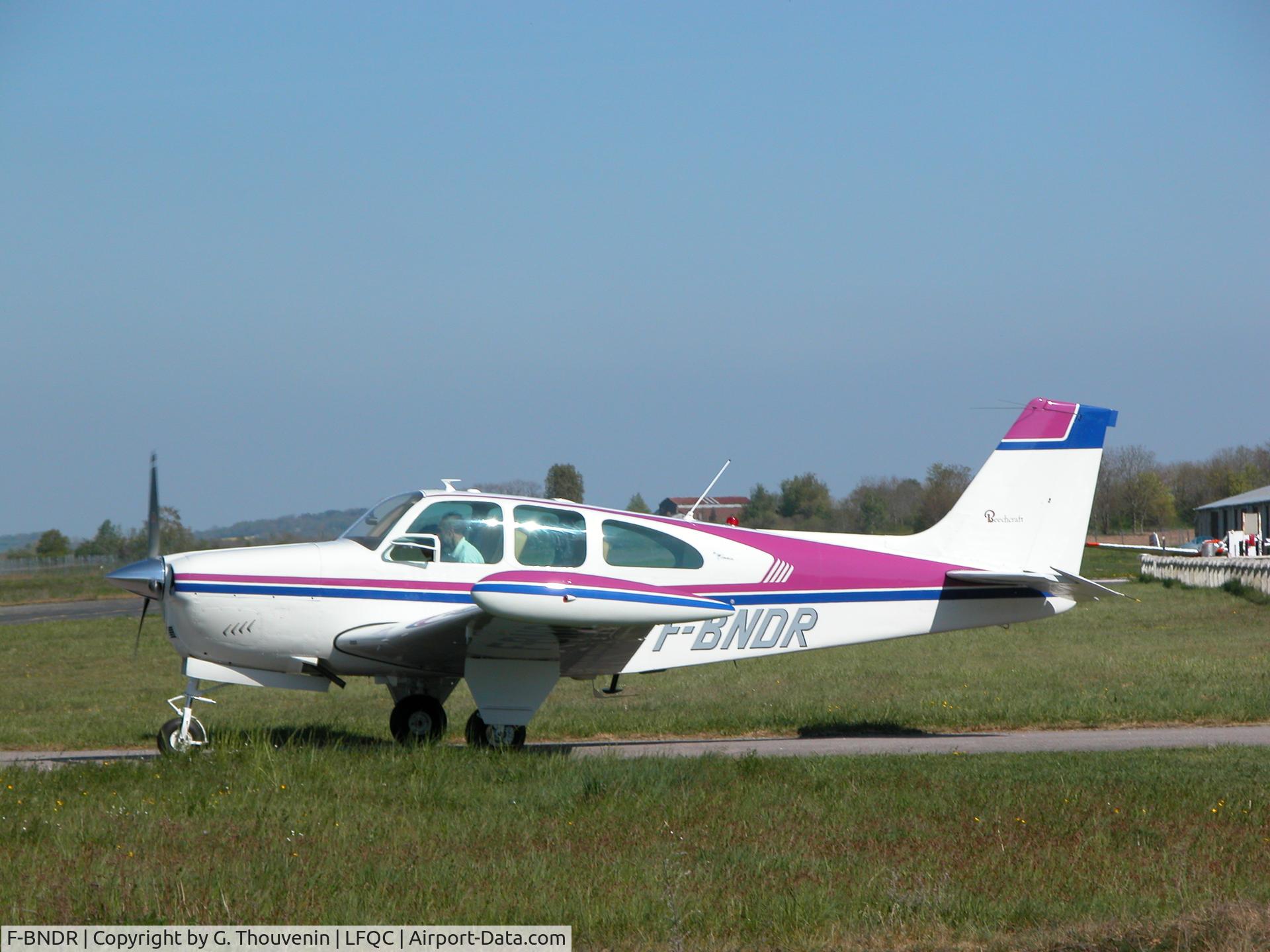 F-BNDR, 1966 Beech 35-C33 Debonair C/N CD-929, Private aircraft