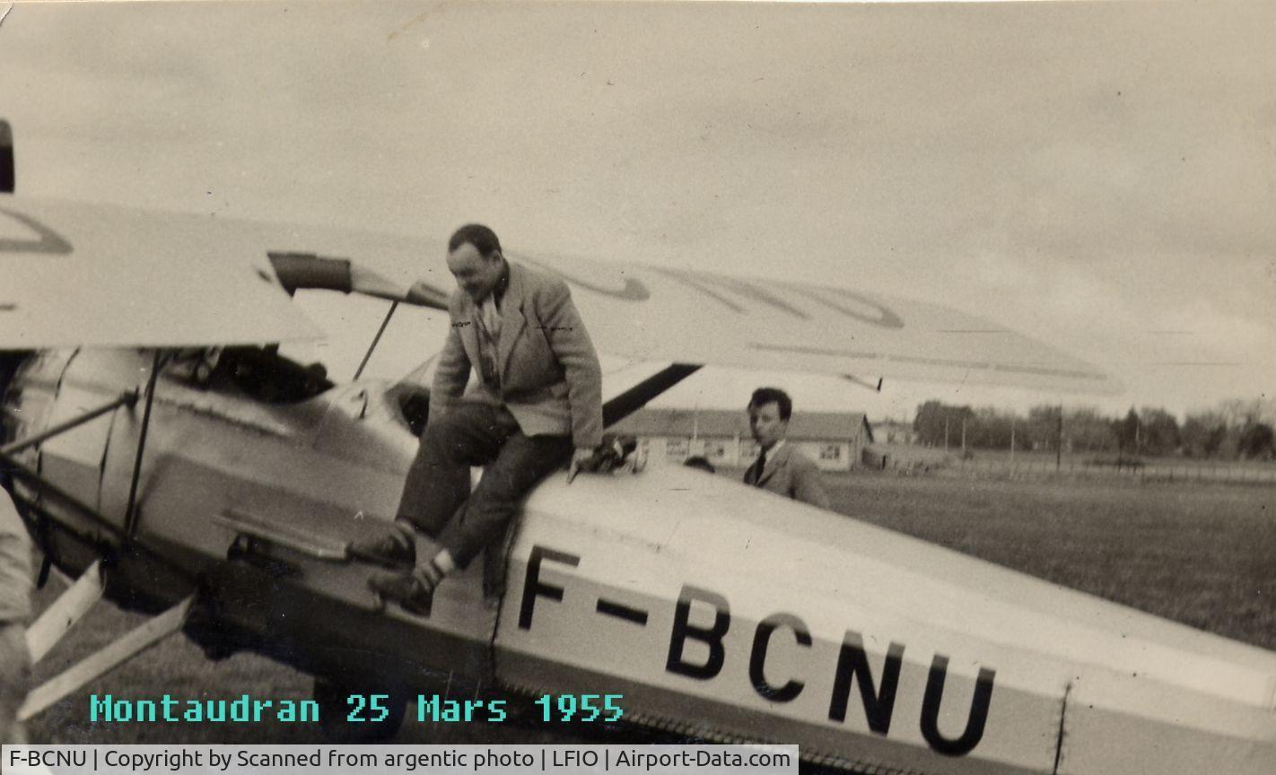 F-BCNU, Morane-Saulnier MS.317 C/N 351, My father's MS315 first flight alone