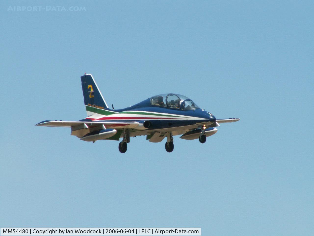 MM54480, Aermacchi MB-339PAN C/N 6675/070/AD009, MB-339 PAN/Frecce Tricolri/San Javier,Murcia
