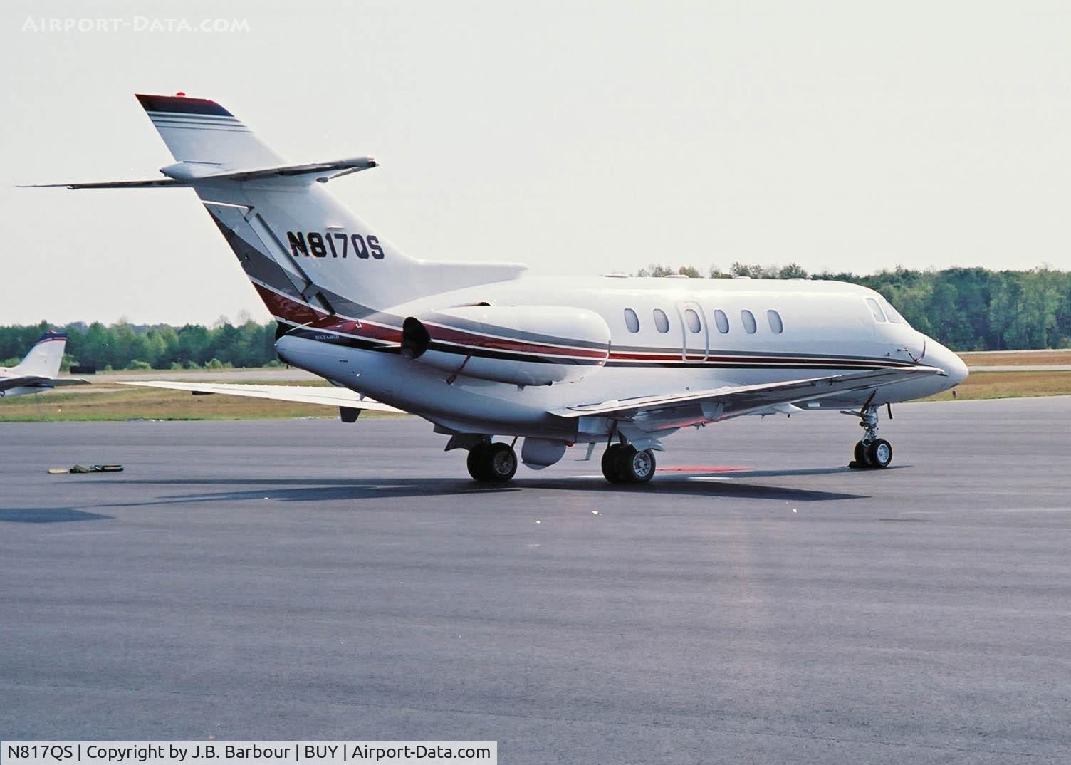 N817QS, 2001 Raytheon Hawker 800XP C/N 258517, N/A