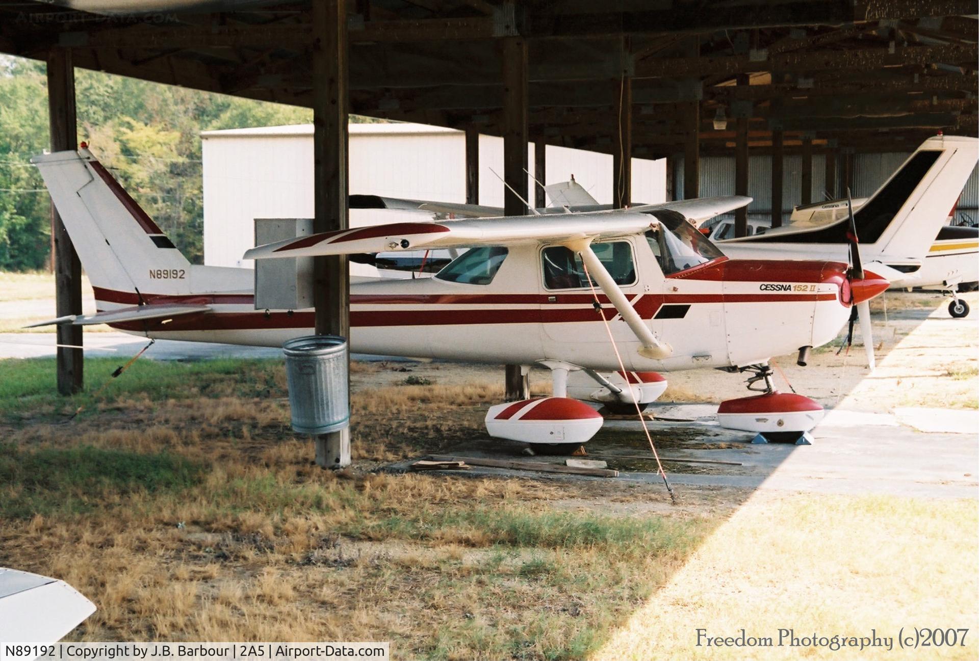 N89192, 1978 Cessna 152 C/N 15282668, N/A