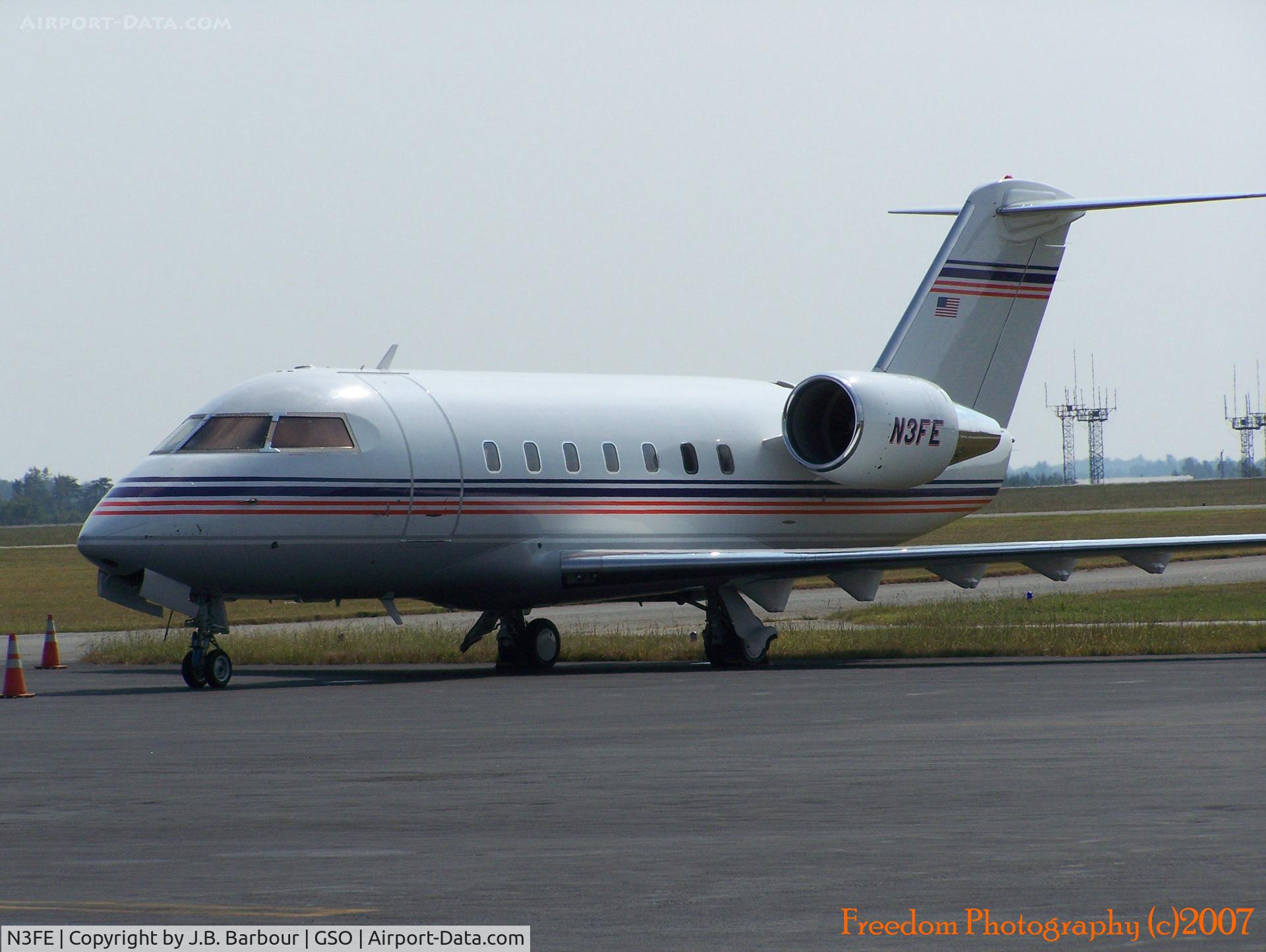 N3FE, 1989 Canadair Challenger 604 (CL-600-2B16) C/N 5054, N/A