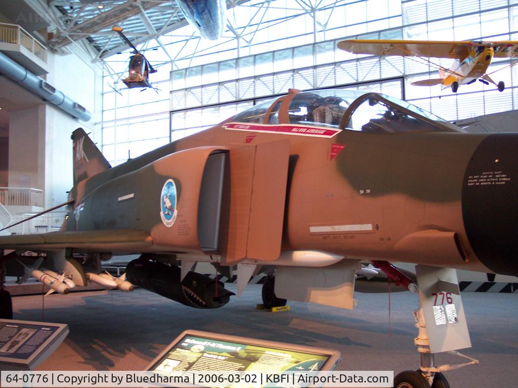 64-0776, 1964 McDonnell F-4C-23-MC Phantom II C/N 1079, McDonnell-Douglas F-4C/Museum of Flight/Seattle