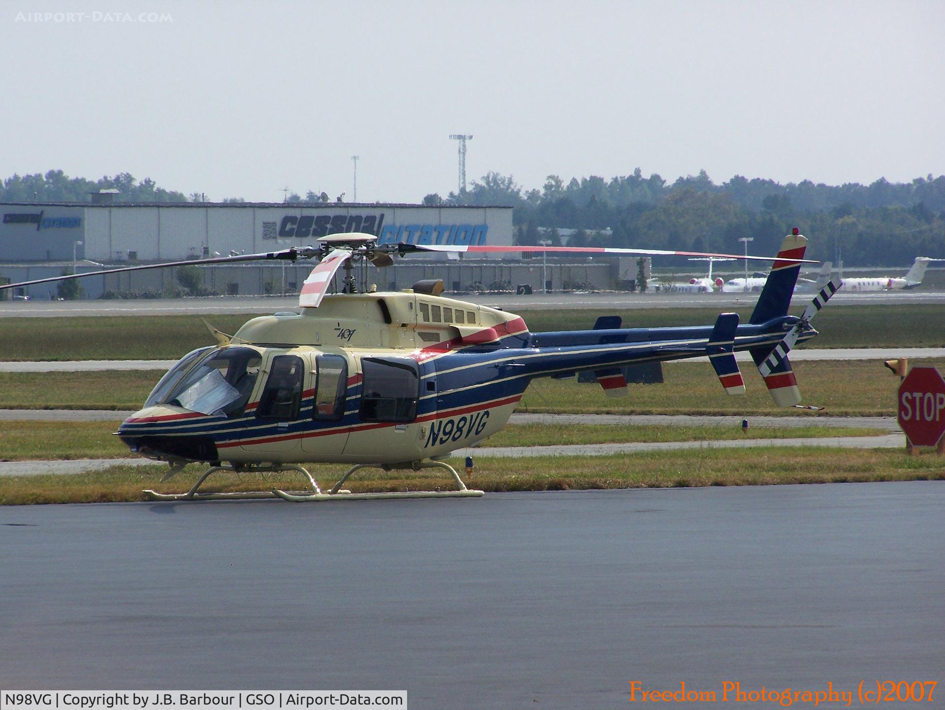 N98VG, 1997 Bell 407 C/N 53171, N/A