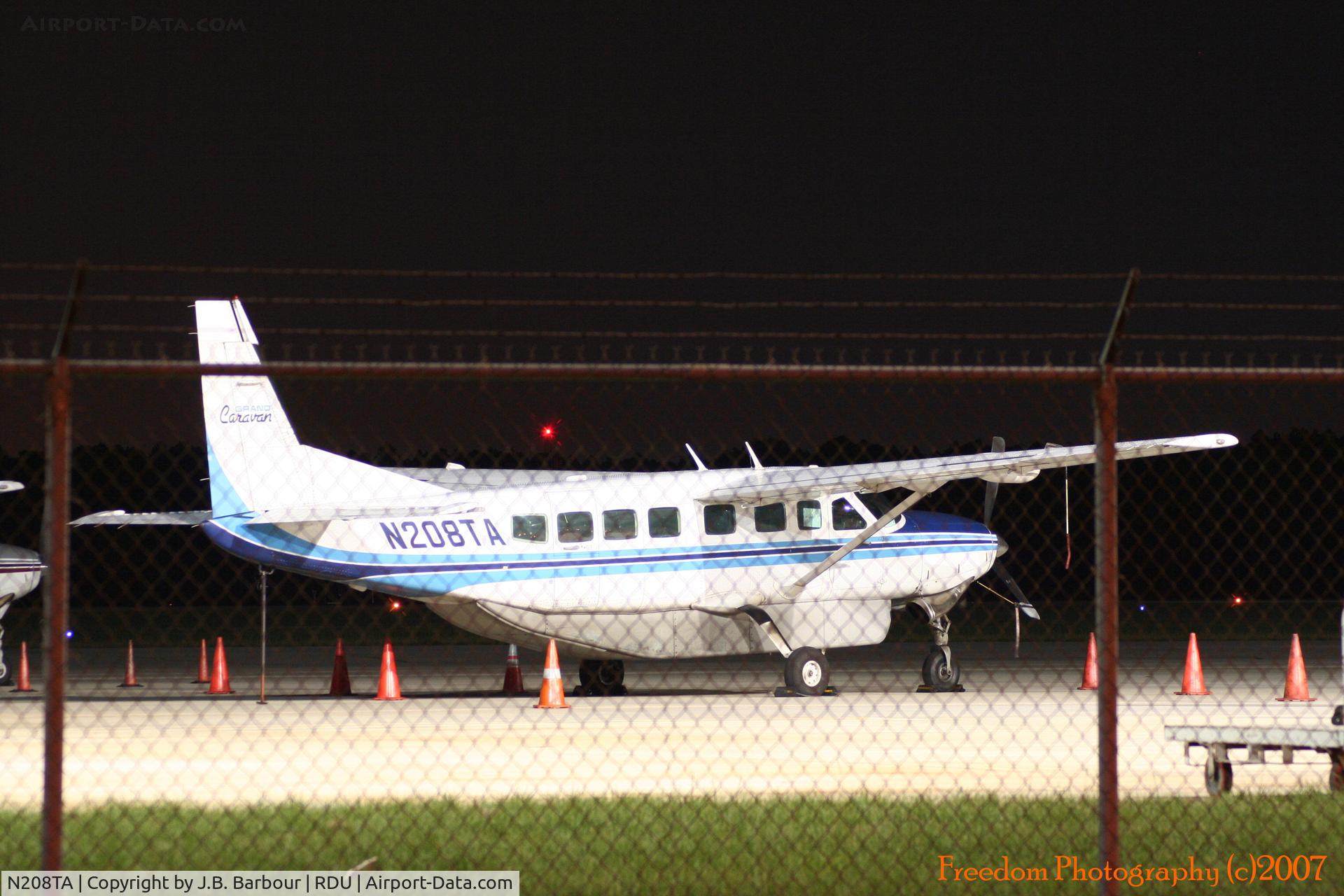 N208TA, 1993 Cessna 208B C/N 208B0365, N/A