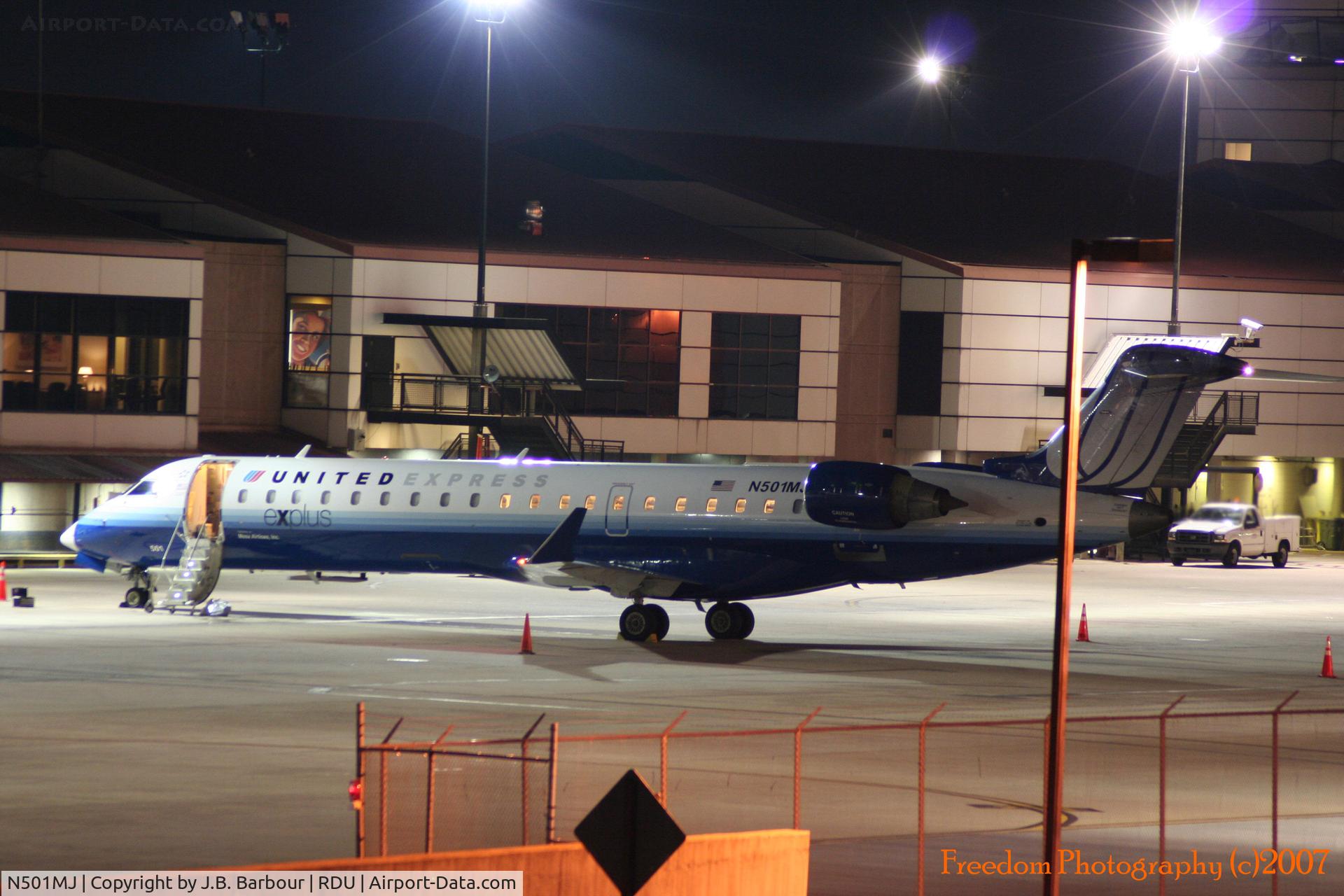 N501MJ, 2002 Canadair CL-600-2C10 Regional Jet CRJ-700 C/N 10047, N/A