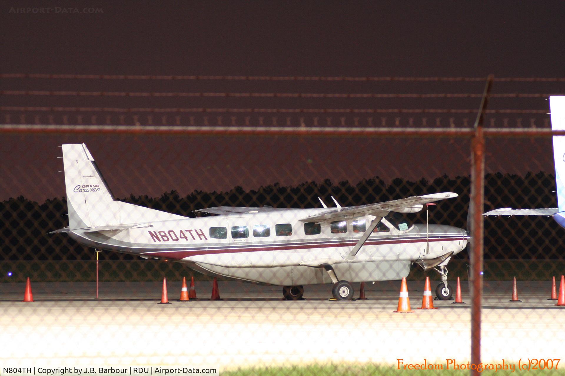 N804TH, 1994 Cessna 208B Grand Caravan C/N 208B0421, Sitting out under the stars