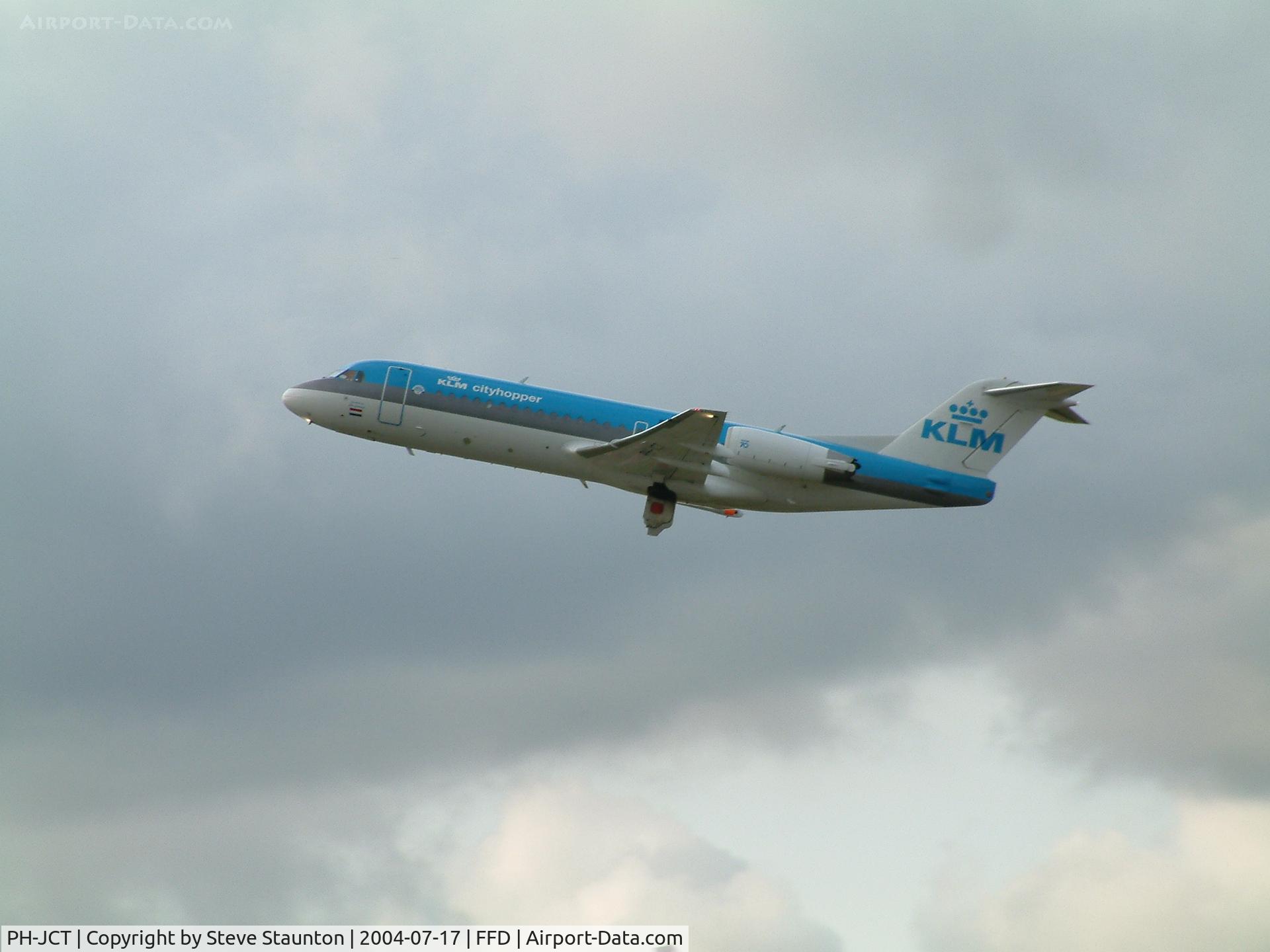 PH-JCT, 1995 Fokker 70 (F-28-0070) C/N 11537, Royal International Air Tattoo 2004