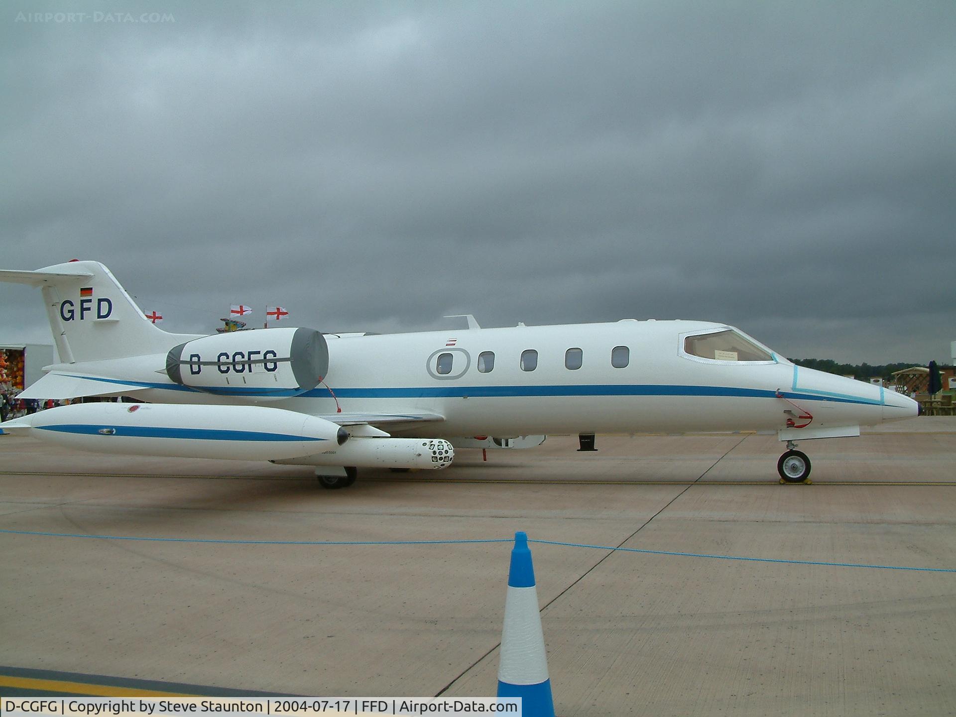 D-CGFG, 1979 Gates Learjet 35A C/N 35-222, Royal International Air Tattoo 2004