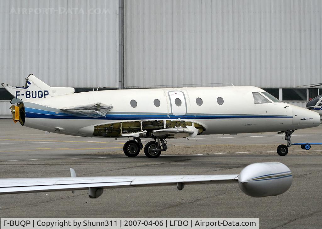 F-BUQP, Aerospatiale SN-601 Corvette 100 C/N 4, Used as instructional airframe now