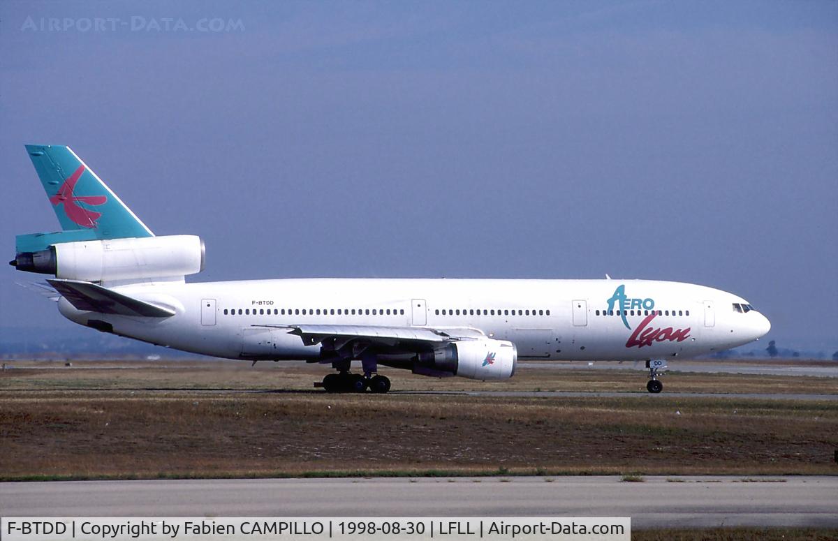 F-BTDD, 1977 McDonnell Douglas DC-10-30 C/N 46963, Aero Lyon